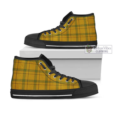 Houston Tartan High Top Shoes - Tartan Vibes Clothing