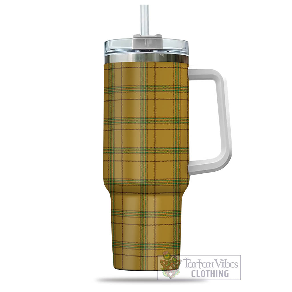 Houston Tartan Tumbler with Handle - Tartan Vibes Clothing