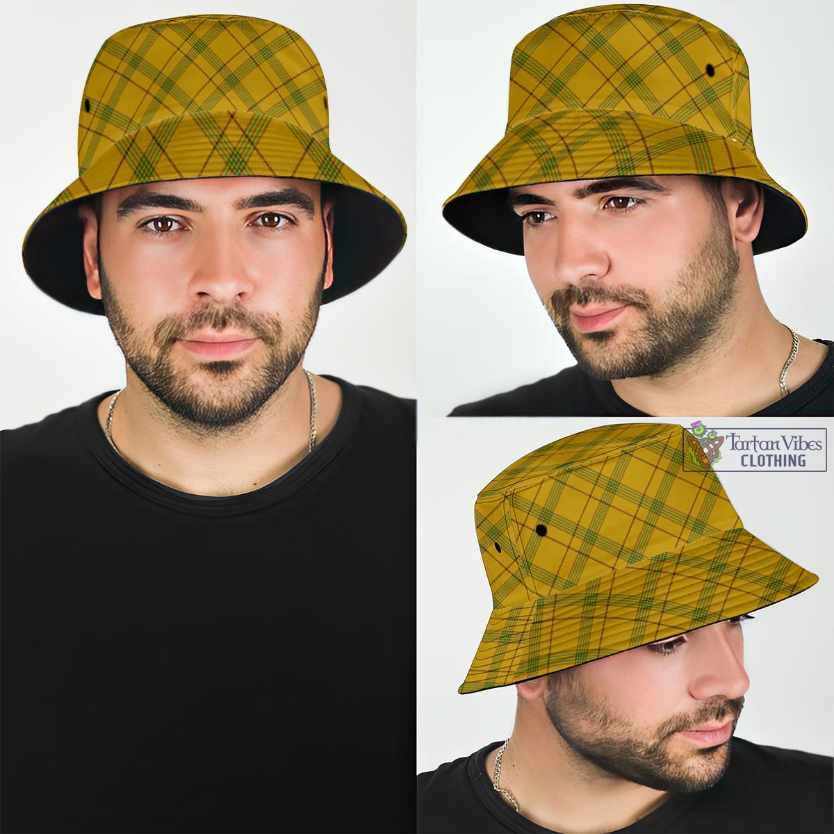 Houston Tartan Bucket Hat - Tartan Vibes Clothing