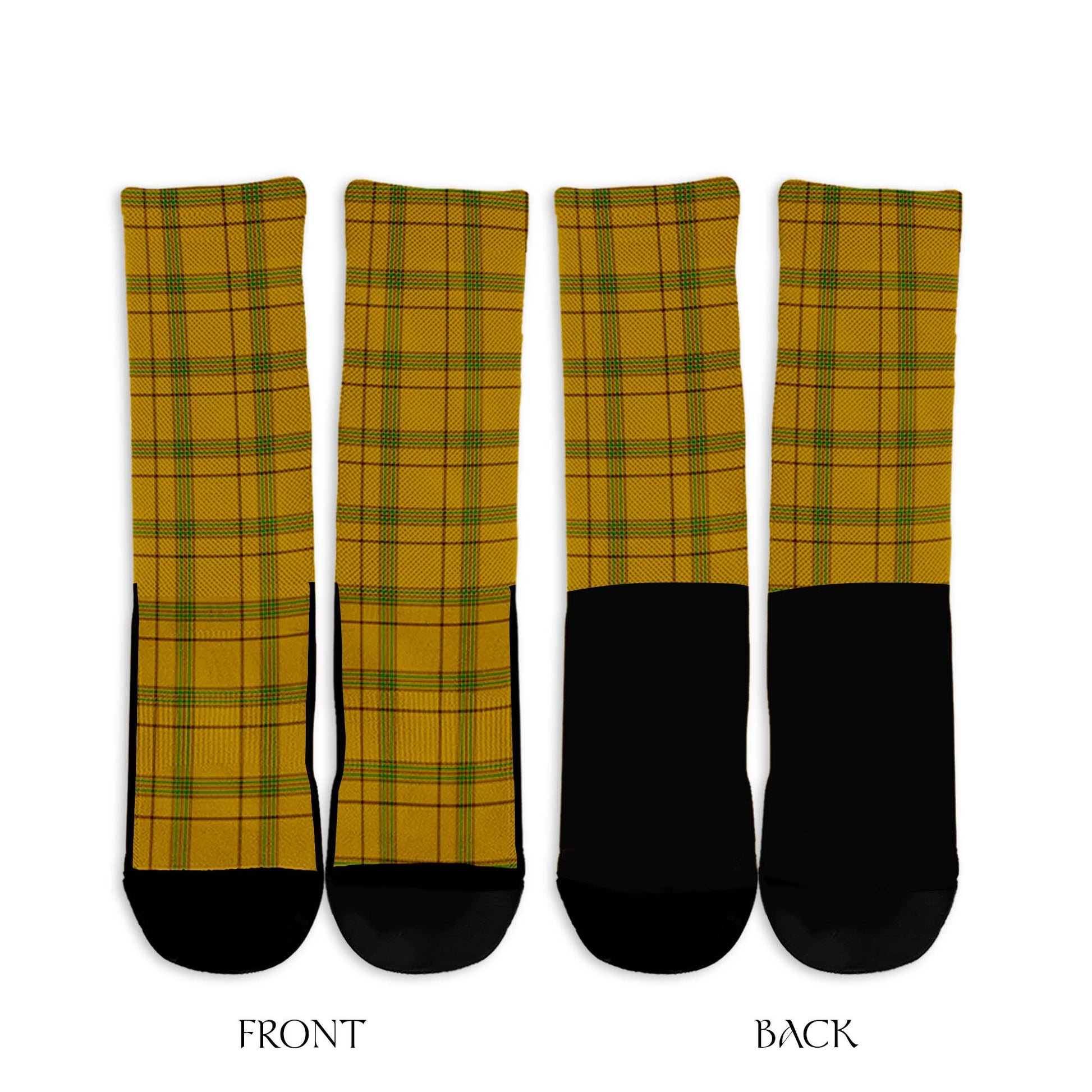 Houston Tartan Crew Socks - Tartan Vibes Clothing