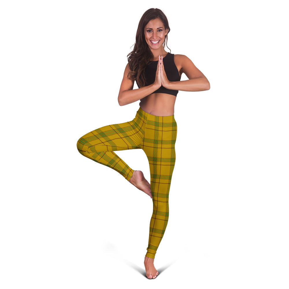 Houston Tartan Womens Leggings - Tartan Vibes Clothing