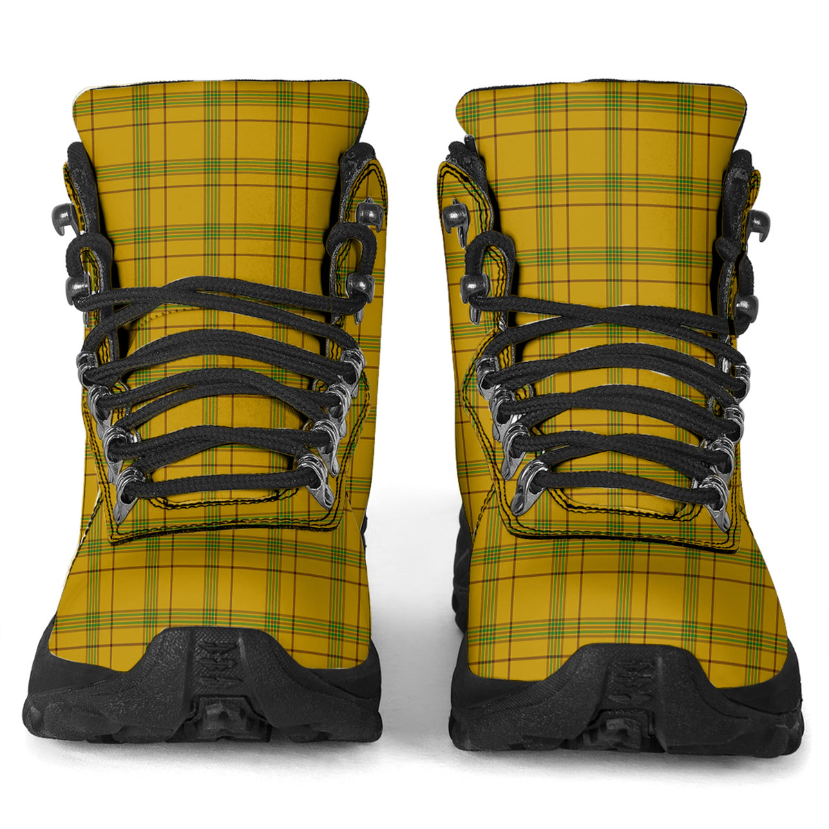 Houston Tartan Alpine Boots - Tartanvibesclothing