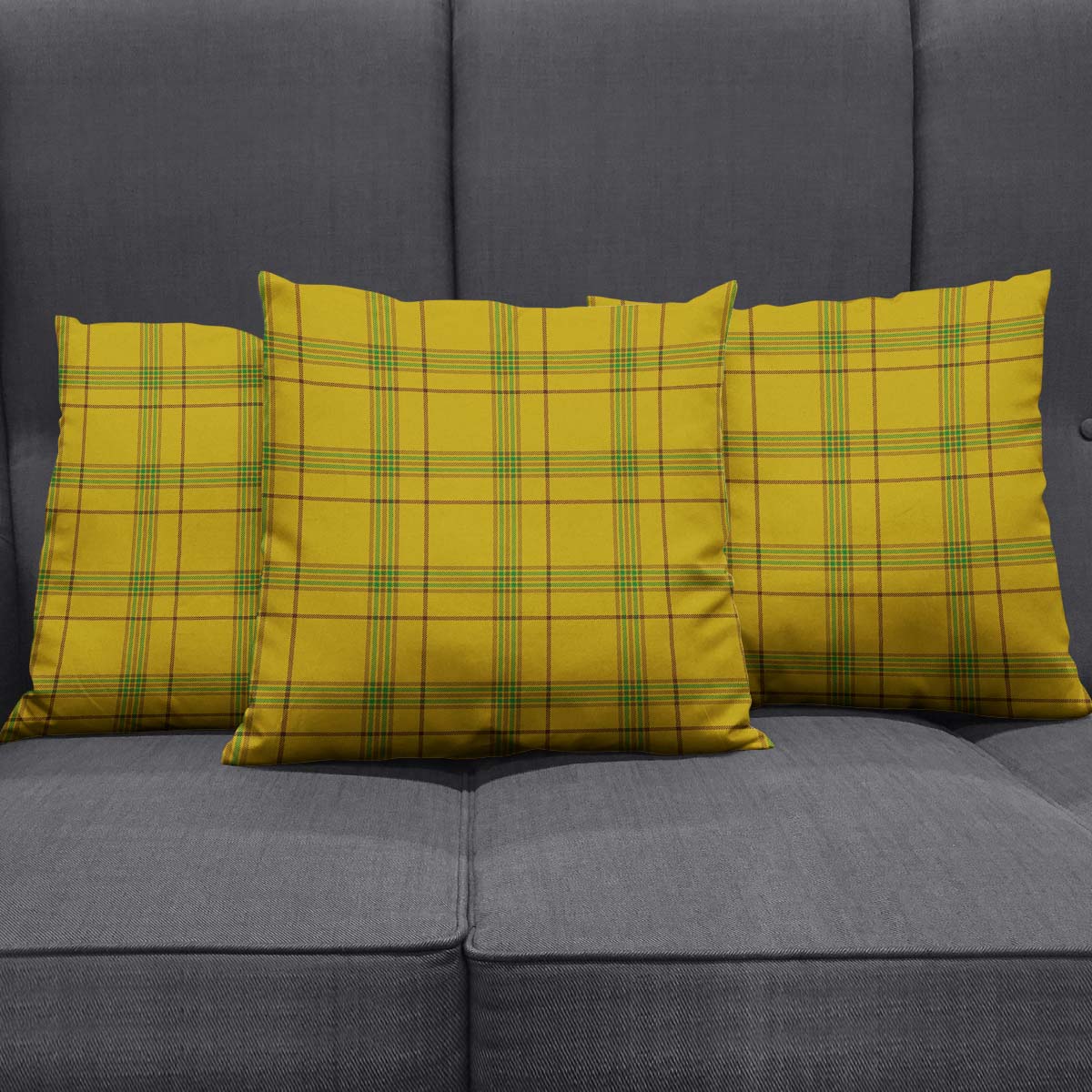 Houston Tartan Pillow Cover - Tartan Vibes Clothing