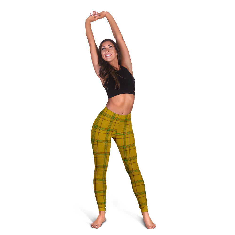 Houston Tartan Womens Leggings - Tartan Vibes Clothing