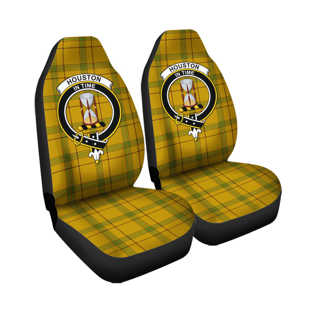 Houston Tartan Car Seat Cover with Family Crest - Tartan Vibes Clothing