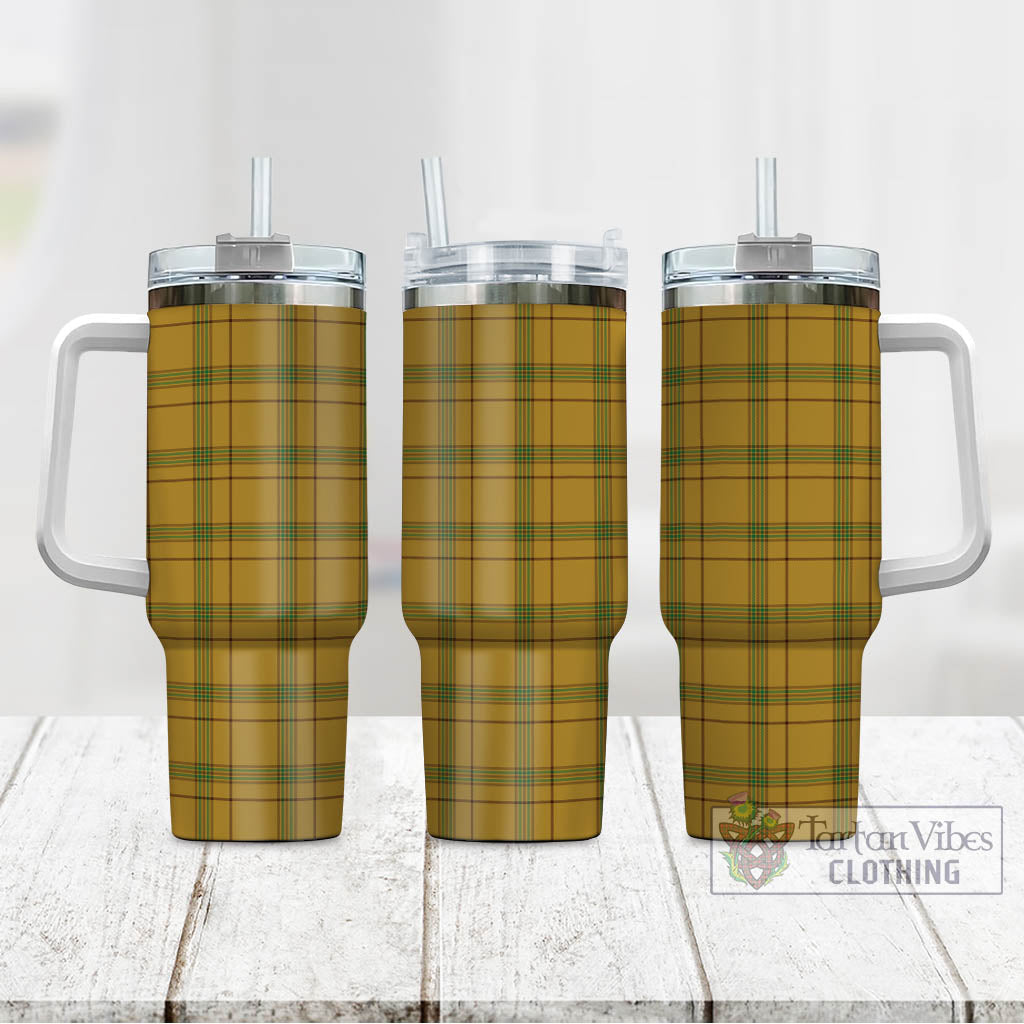 Houston Tartan Tumbler with Handle - Tartan Vibes Clothing