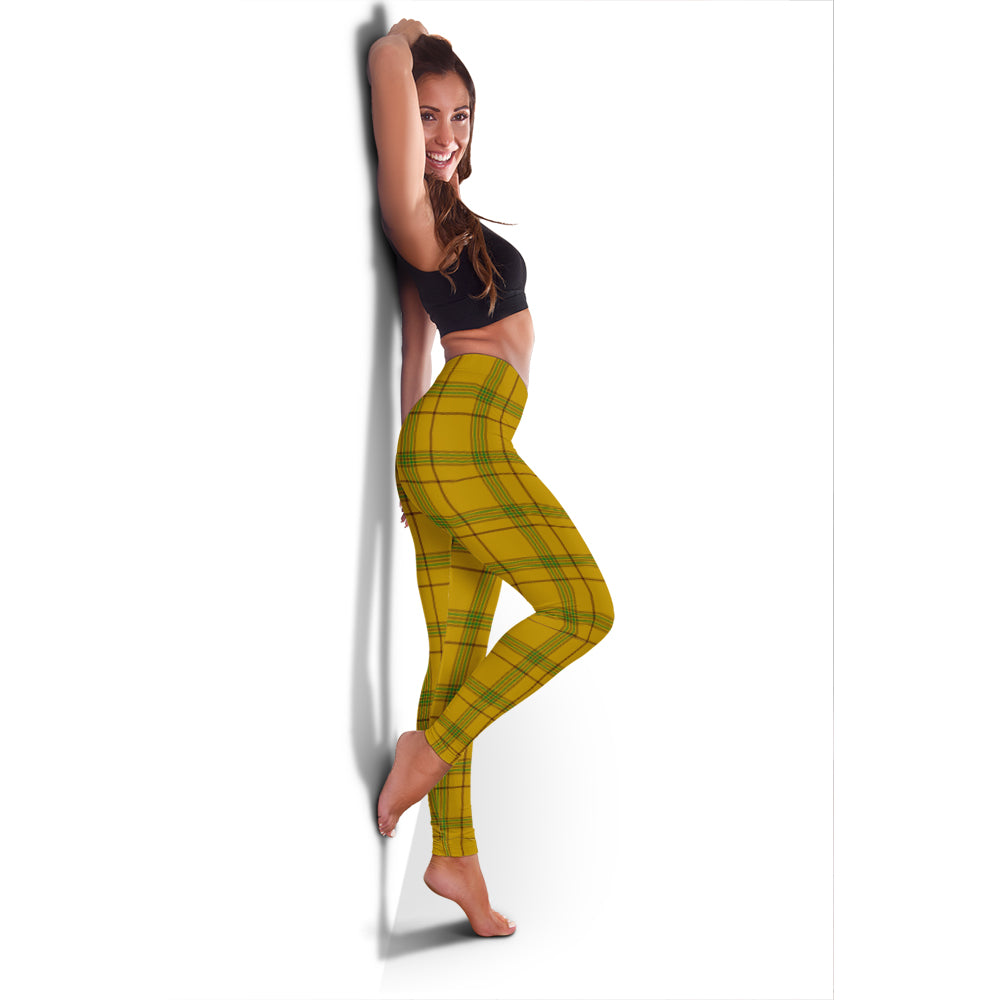 Houston Tartan Womens Leggings - Tartan Vibes Clothing