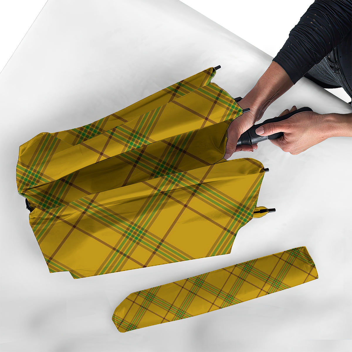Houston Tartan Umbrella - Tartan Vibes Clothing