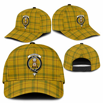 Houston Tartan Classic Cap with Family Crest