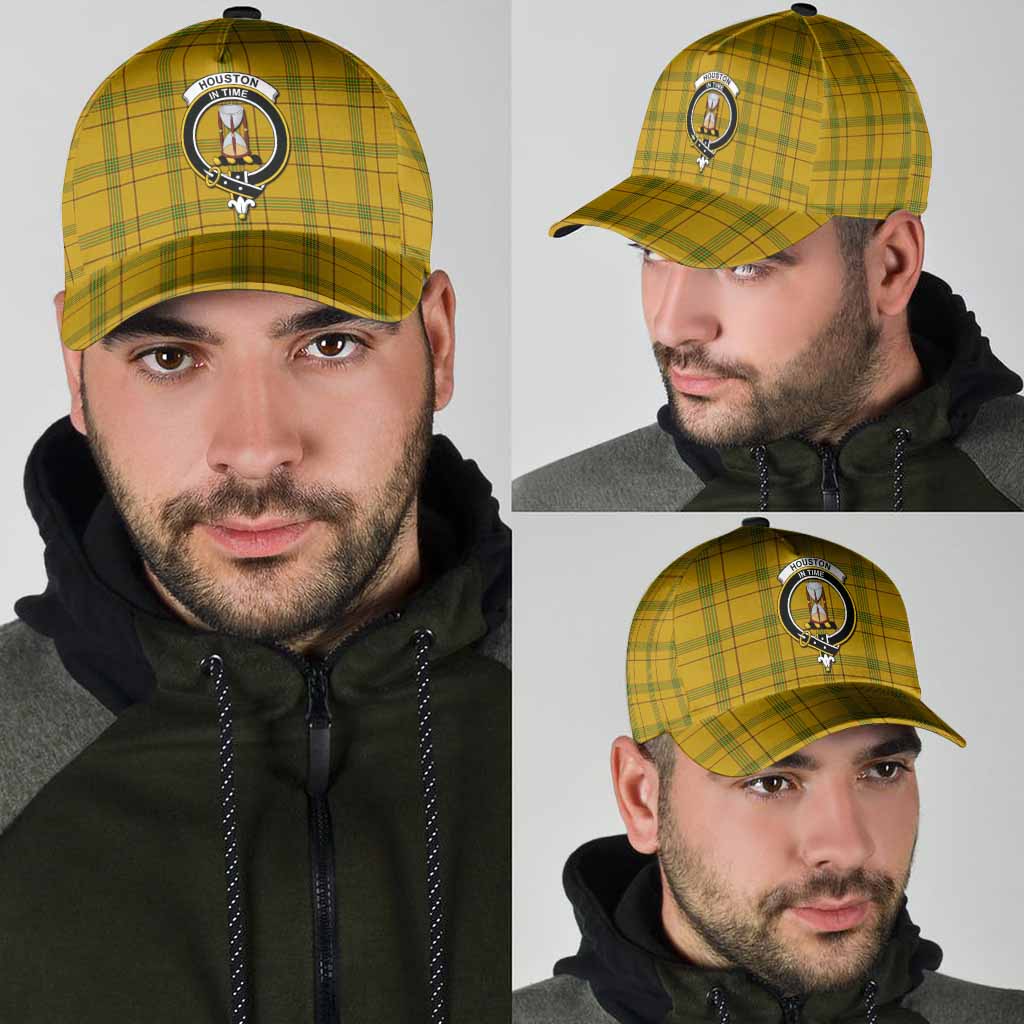 Houston Tartan Classic Cap with Family Crest