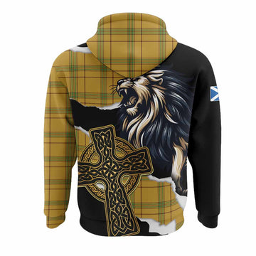 Houston Tartan Scottish Hoodie Lion Celtic Heritage