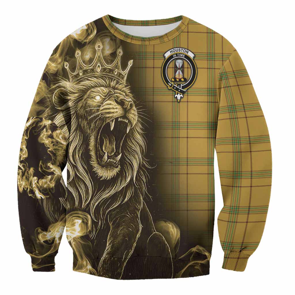 Houston Tartan Sweatshirt Roaring Lion Heritage
