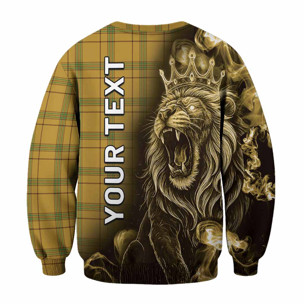 Houston Tartan Sweatshirt Roaring Lion Heritage
