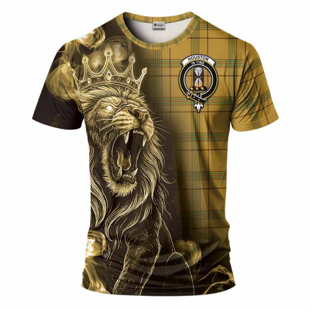 Houston Tartan T-Shirt Roaring Lion Heritage