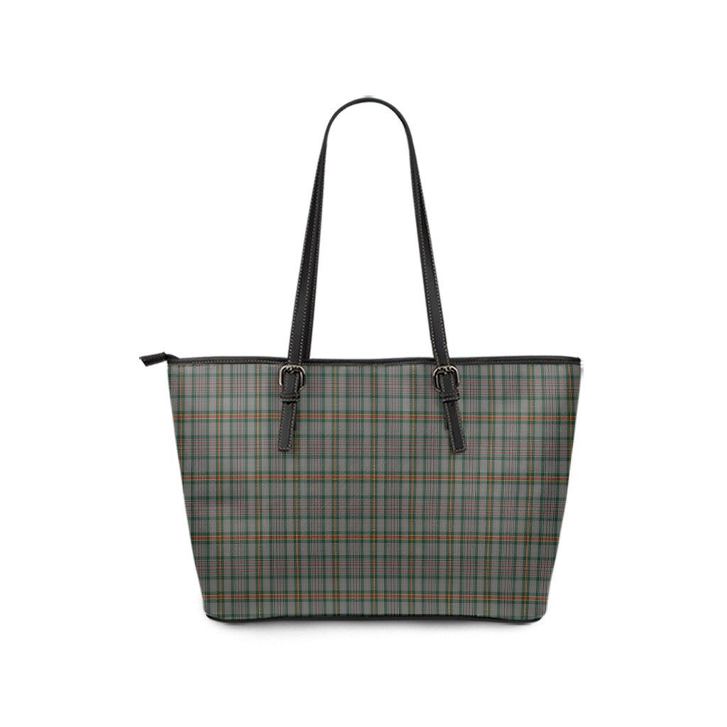 howell-of-wales-tartan-leather-tote-bag