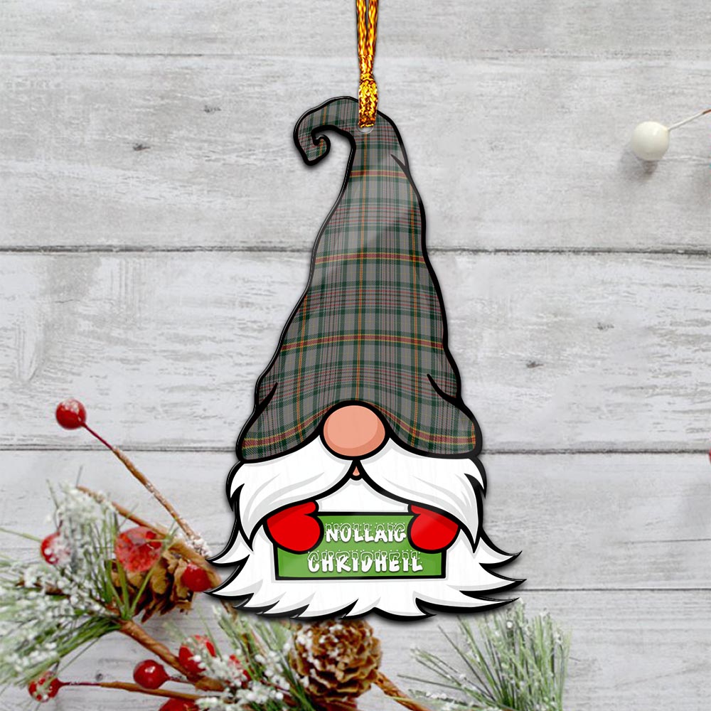 Howell of Wales Gnome Christmas Ornament with His Tartan Christmas Hat - Tartan Vibes Clothing