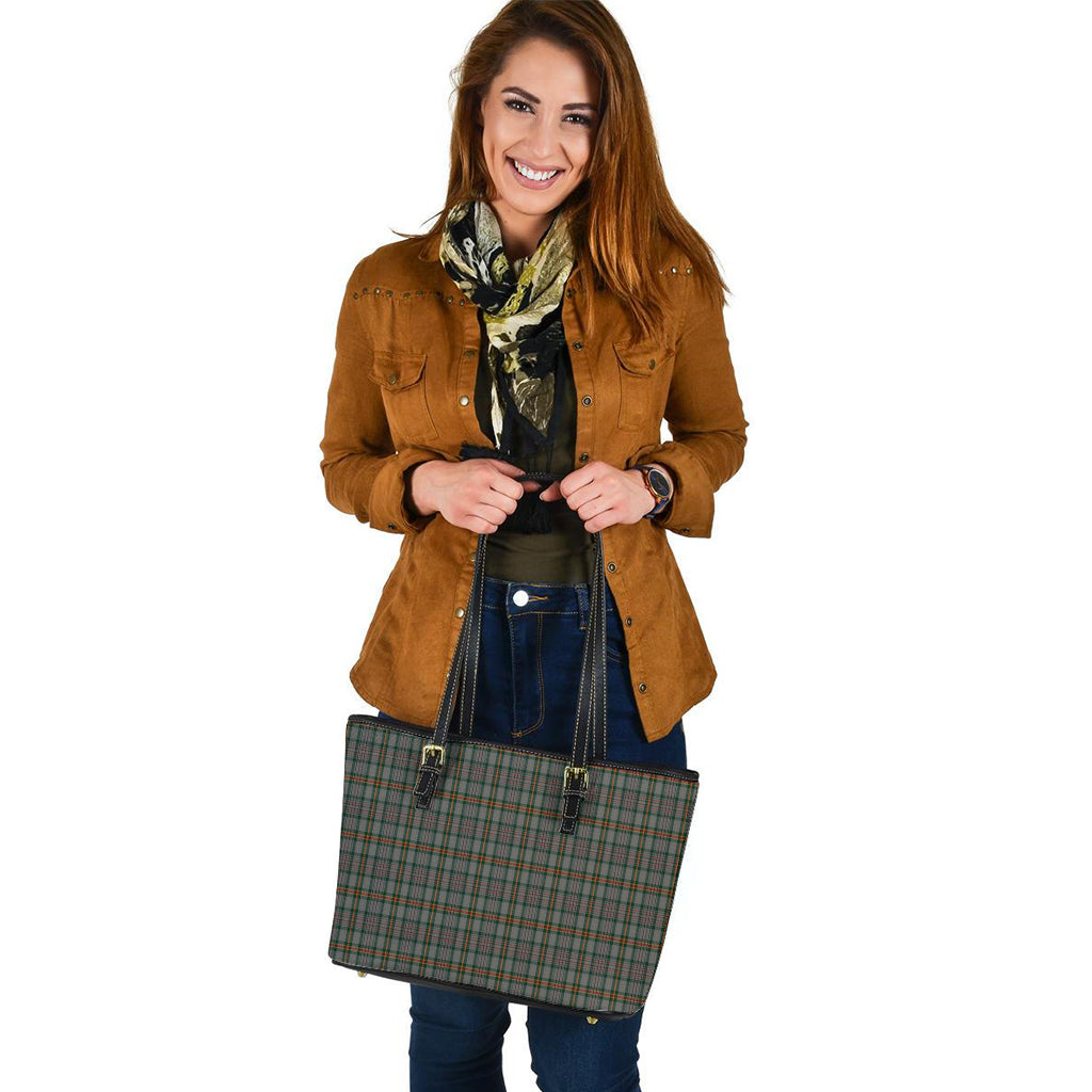 howell-of-wales-tartan-leather-tote-bag