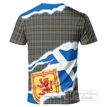 Howell of Wales Scotland Football Tartan T-Shirt We'll Be Coming