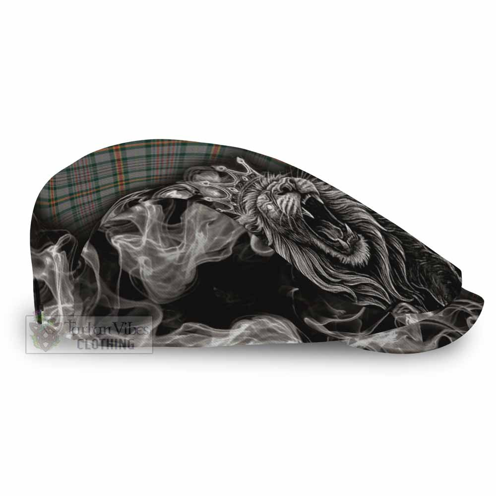 Howell of Wales Tartan Flat Cap, Jeff Cap Roaring Lion Heritage