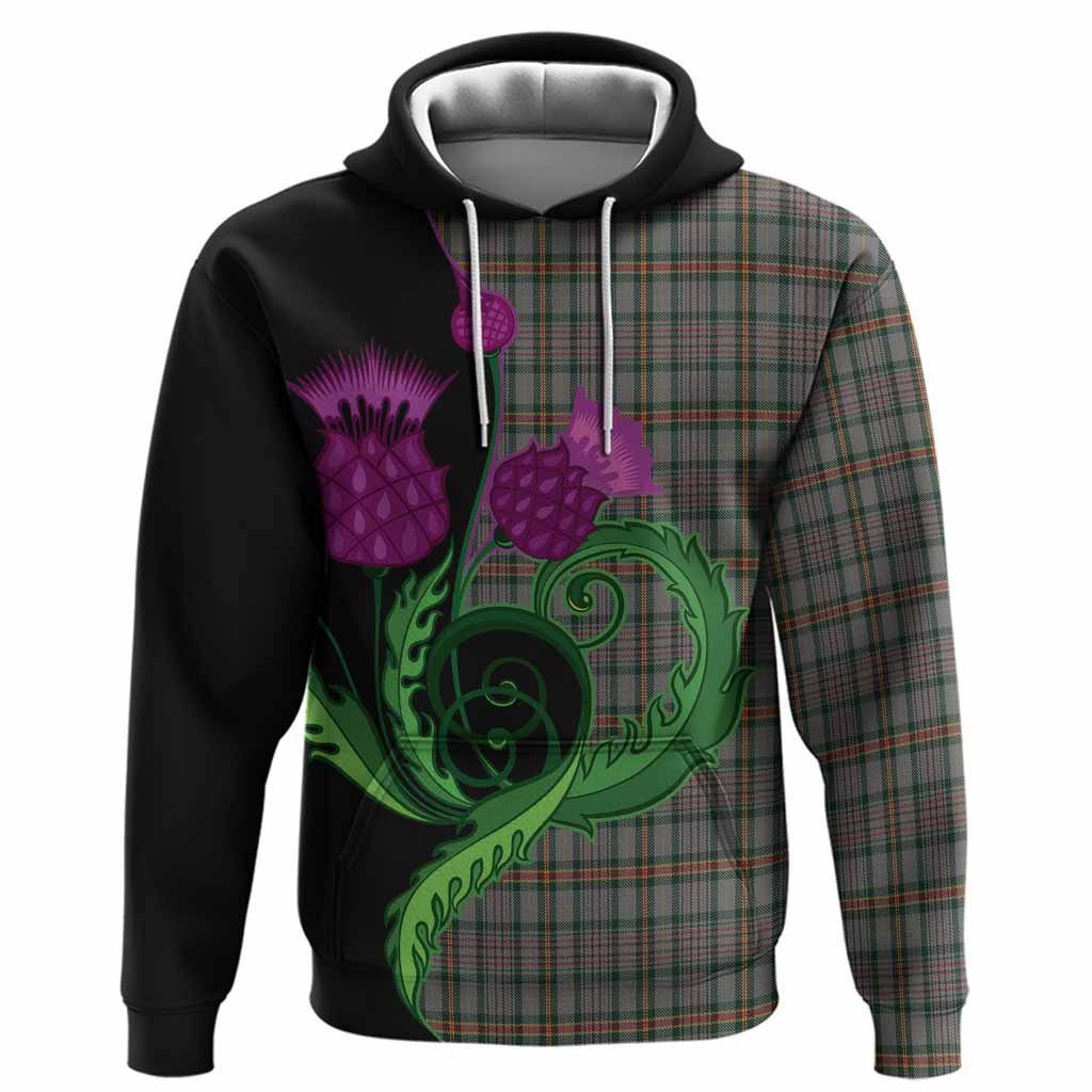 Howell of Wales Tartan Hoodie Traditional Scottish Thistle
