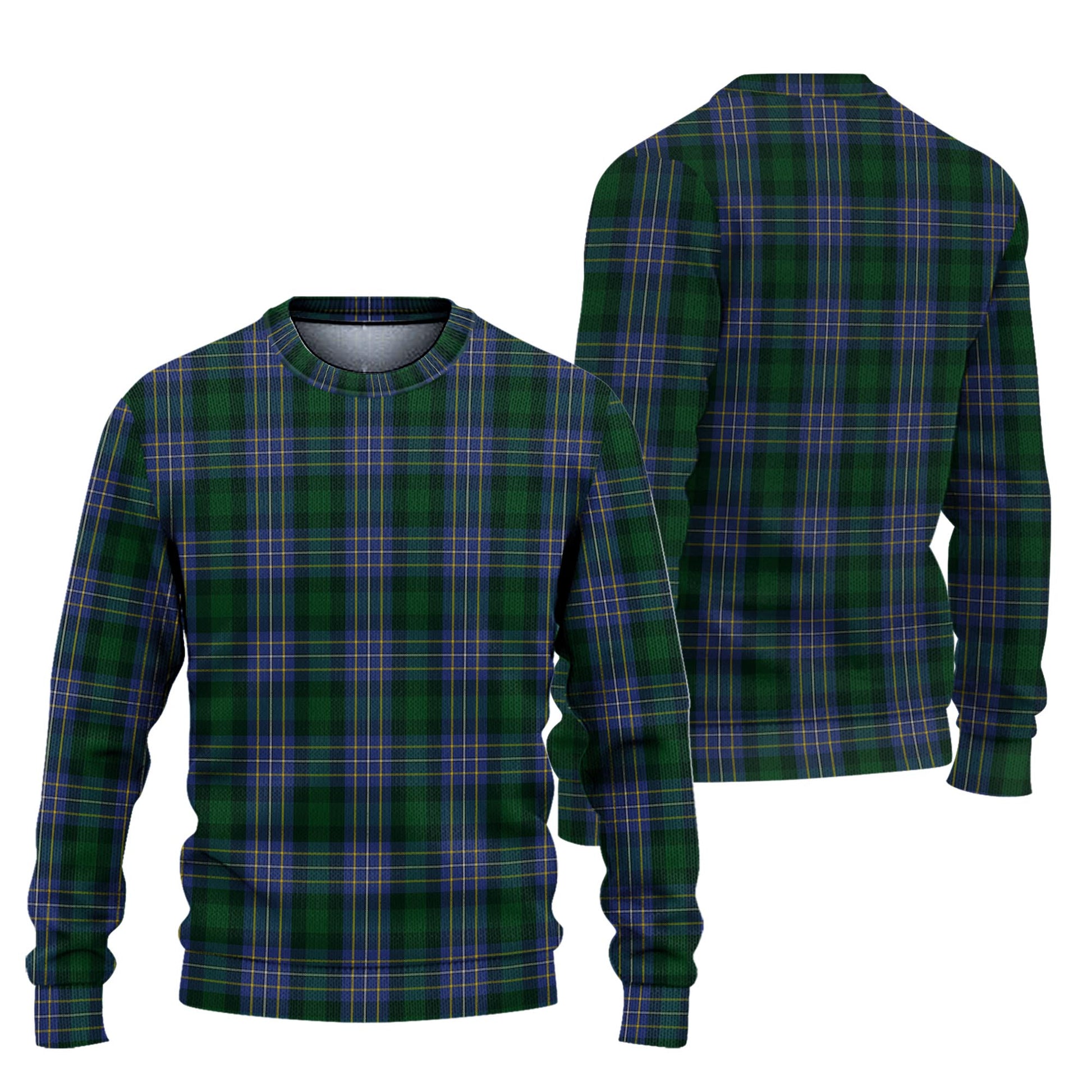 Hughes Tartan Knitted Sweater Unisex - Tartanvibesclothing
