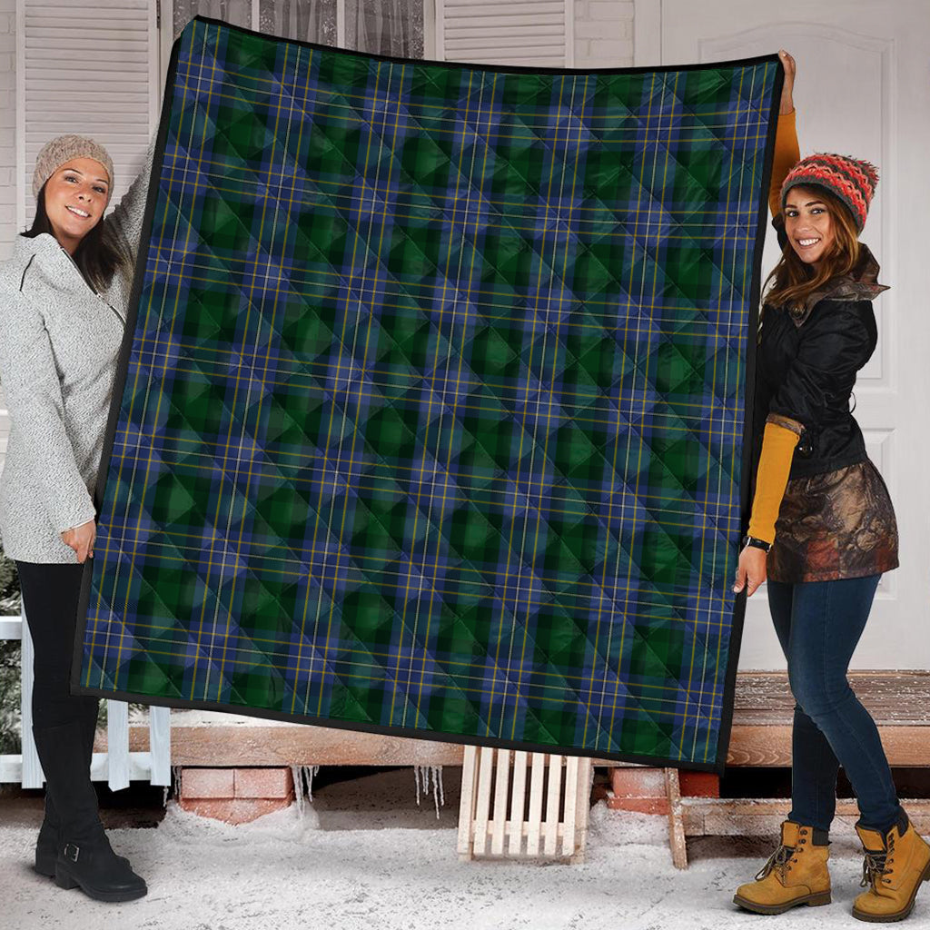 Hughes Tartan Quilt Super King Quilt 91" x 110" - Tartan Vibes Clothing