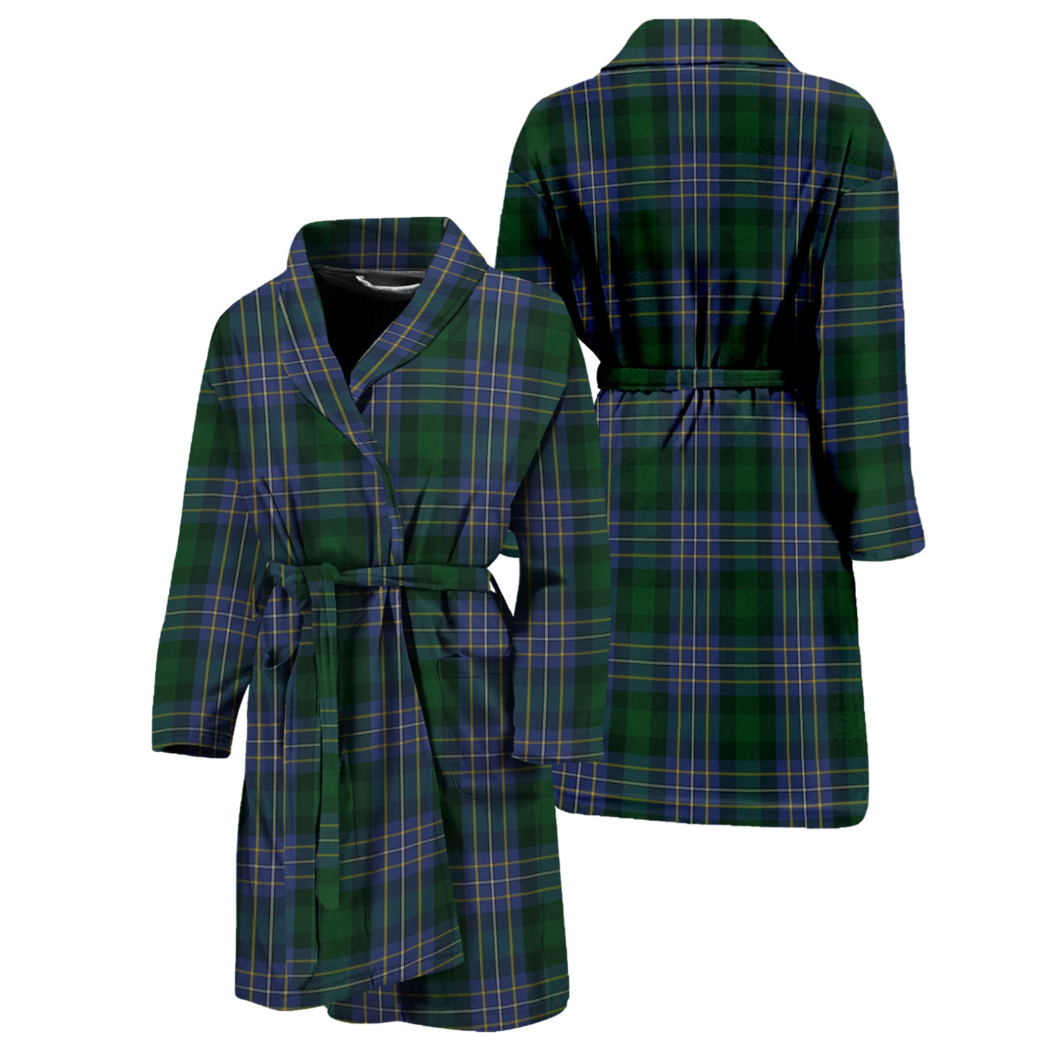 Hughes Tartan Bathrobe Unisex M - Tartan Vibes Clothing