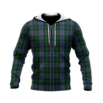Hughes Tartan Knitted Hoodie - Tartan Vibes Clothing