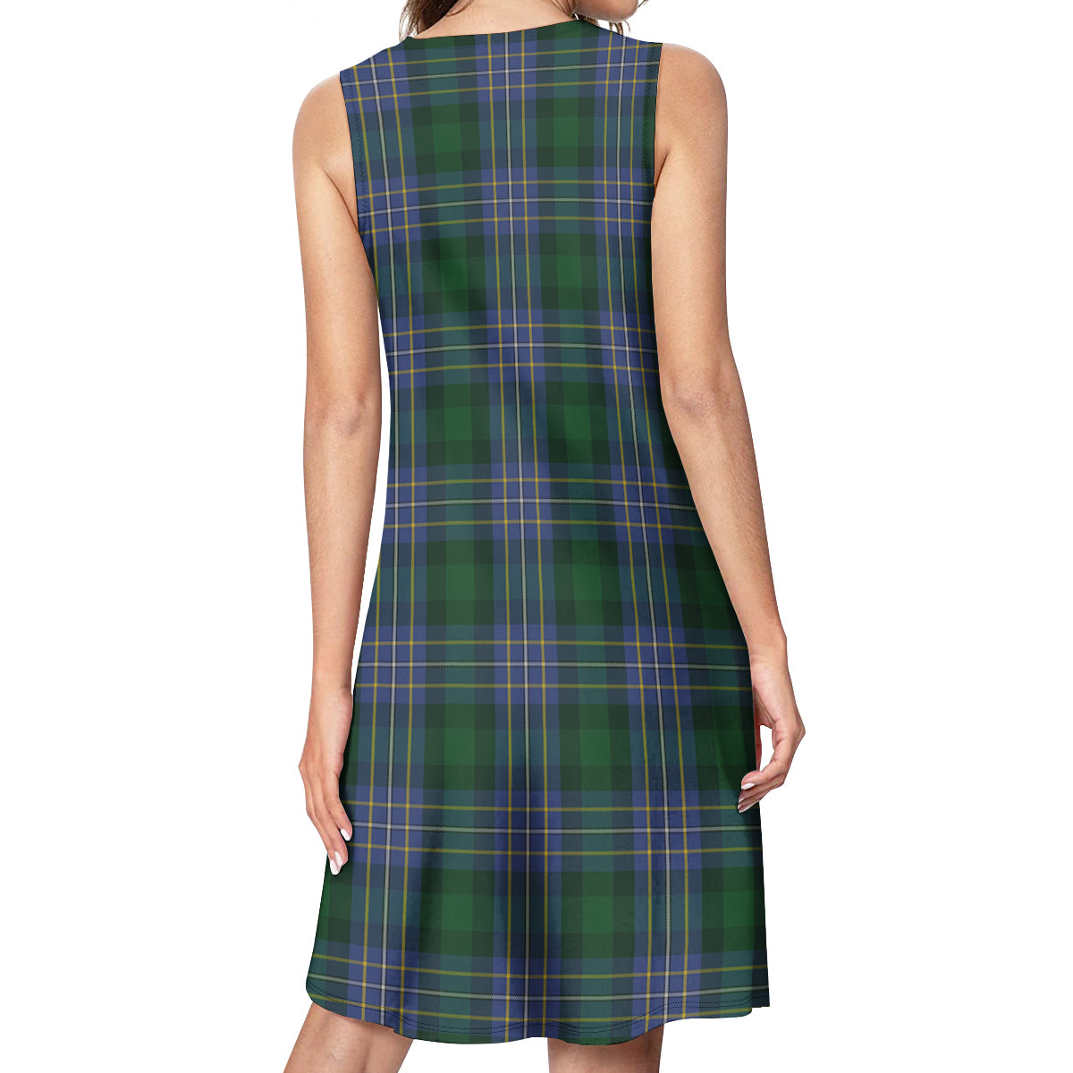 Hughes Tartan Womens Casual Dresses - Tartanvibesclothing