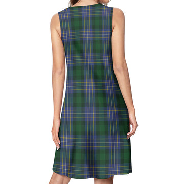 Hughes Tartan Womens Casual Dresses