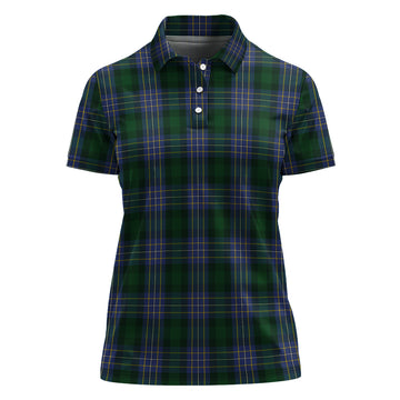 Hughes Tartan Polo Shirt For Women