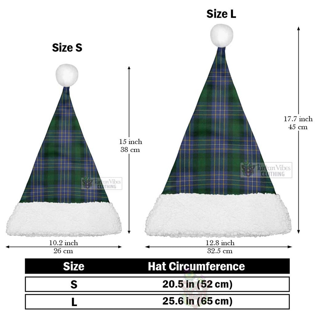 Tartan Vibes Clothing Hughes Tartan Christmas Santa Hats