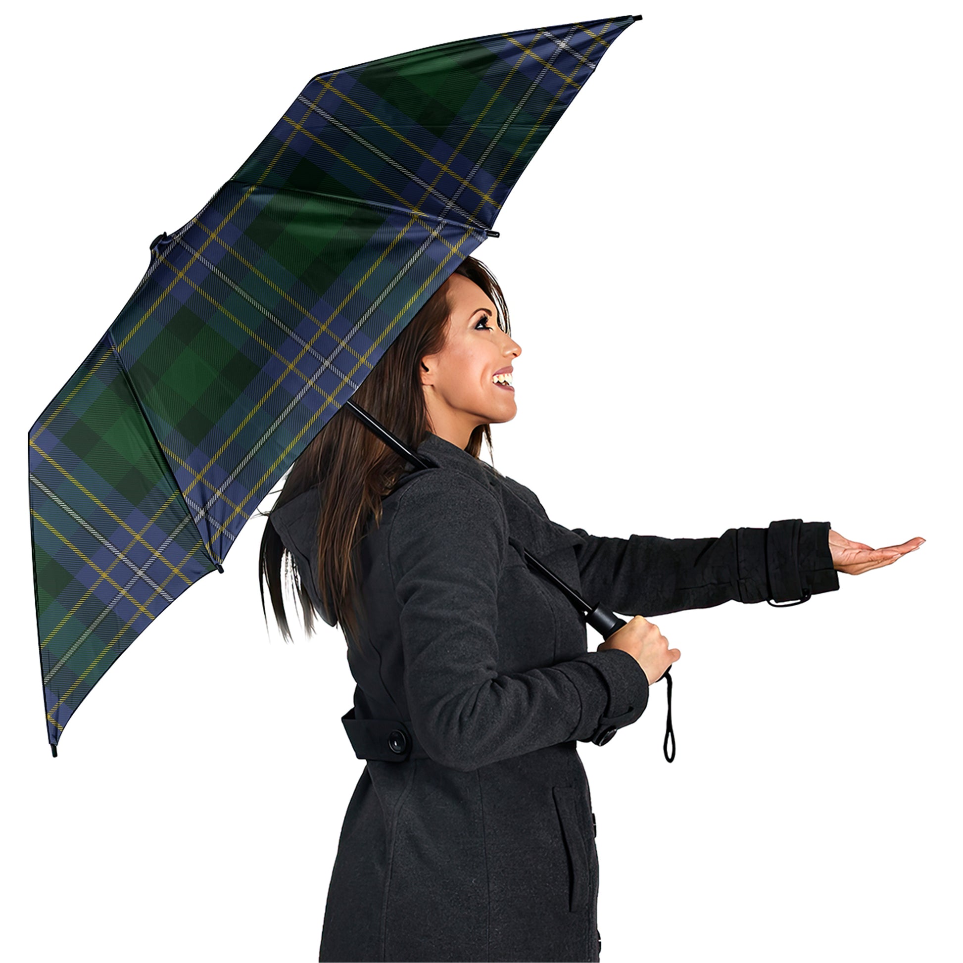 Hughes Tartan Umbrella - Tartanvibesclothing