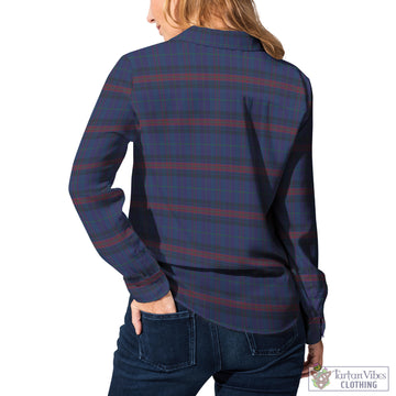 Hughes of Wales Tartan Women's Casual Shirt