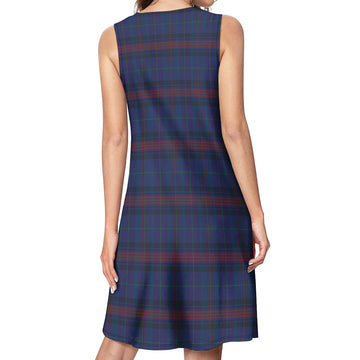 Hughes of Wales Tartan Womens Casual Dresses