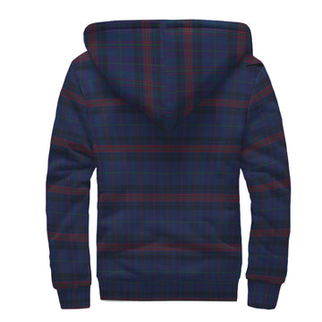 Hughes of Wales Tartan Sherpa Hoodie