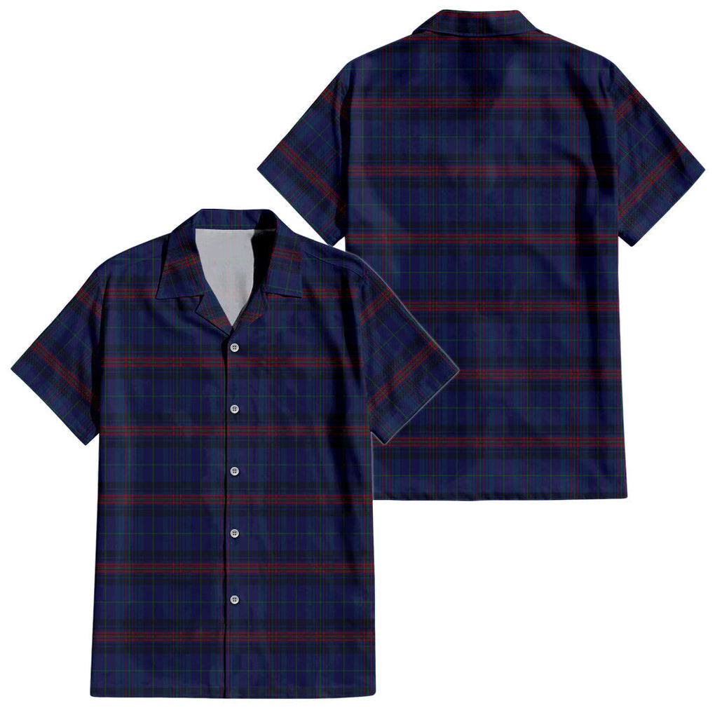 hughes-of-wales-tartan-short-sleeve-button-down-shirt