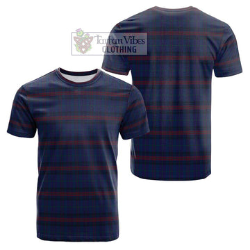 Hughes of Wales Tartan Cotton T-Shirt