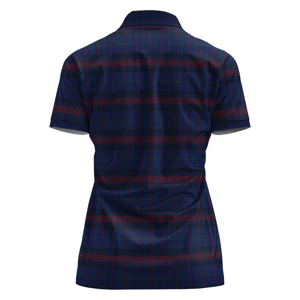 hughes-of-wales-tartan-polo-shirt-for-women