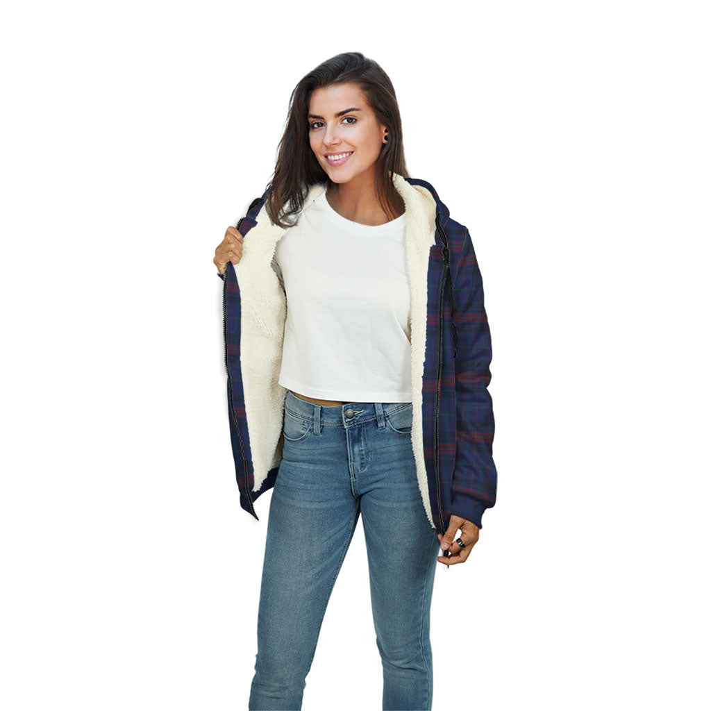 Hughes of Wales Tartan Sherpa Hoodie - Tartan Vibes Clothing
