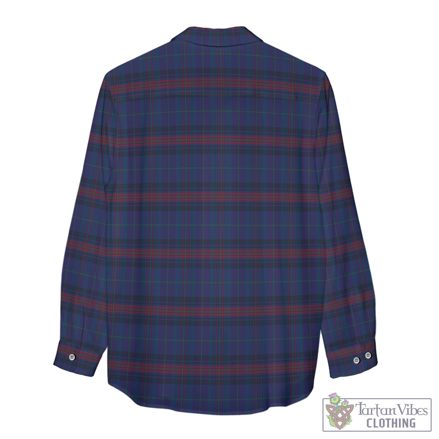 Hughes of Wales Tartan Womens Casual Shirt