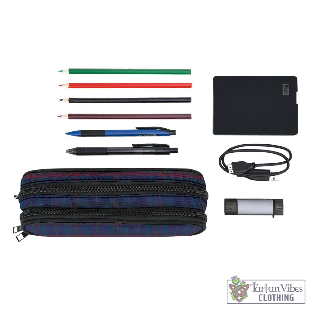 Hughes of Wales Tartan Pen and Pencil Case - Tartan Vibes Clothing