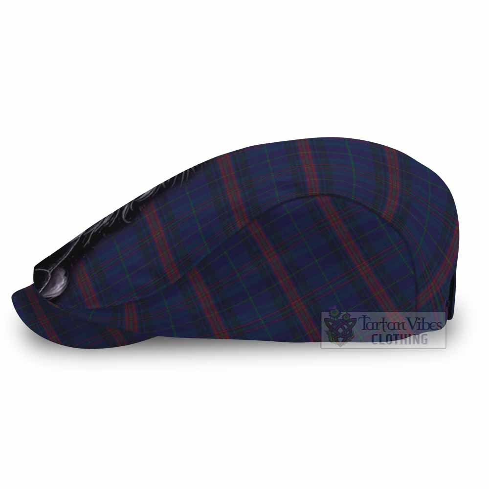 Hughes of Wales Tartan Flat Cap, Jeff Cap Roaring Lion Heritage