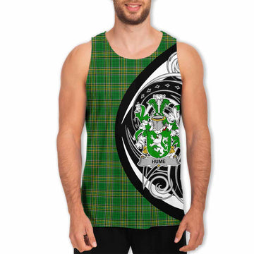Hume Irish Clan Men's Tank Top Celtic Circle Style
