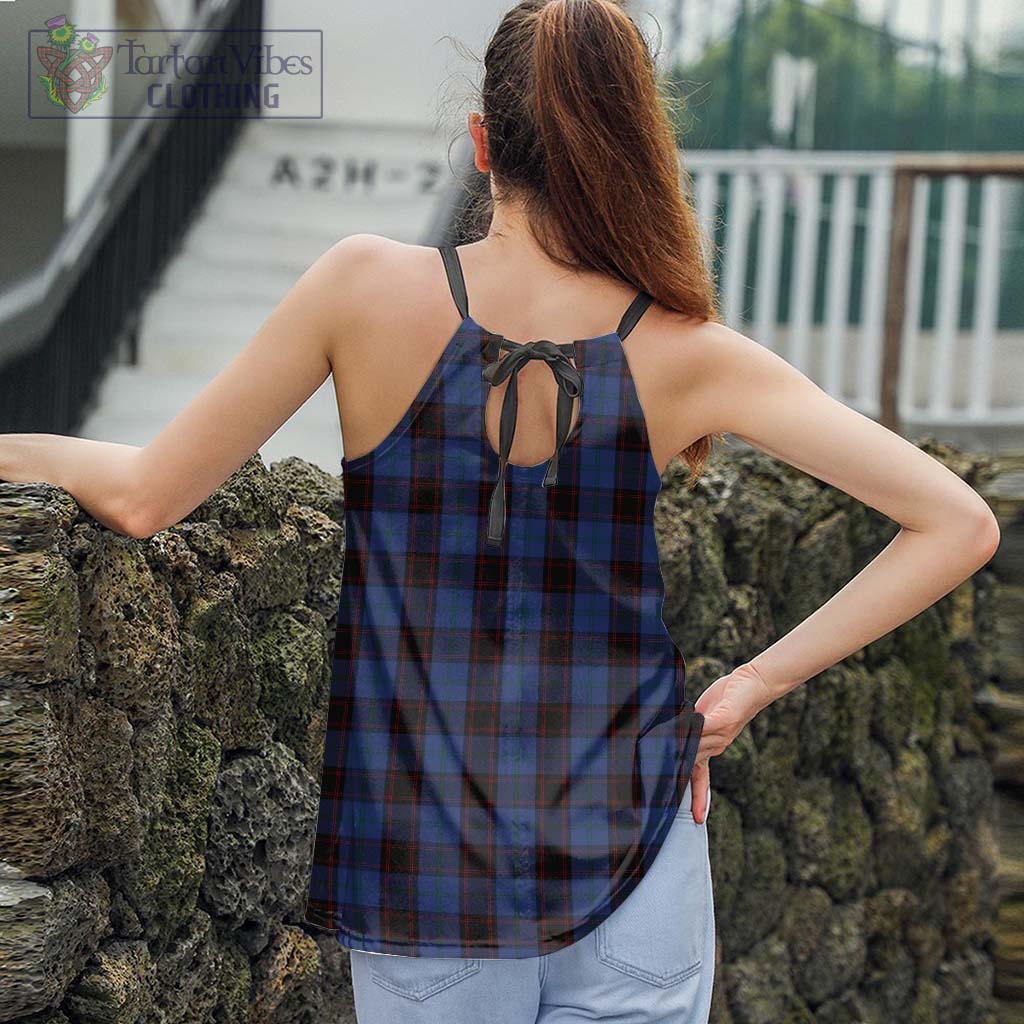 Tartan Vibes Clothing Hume Tartan Loose Halter Neck Camisole