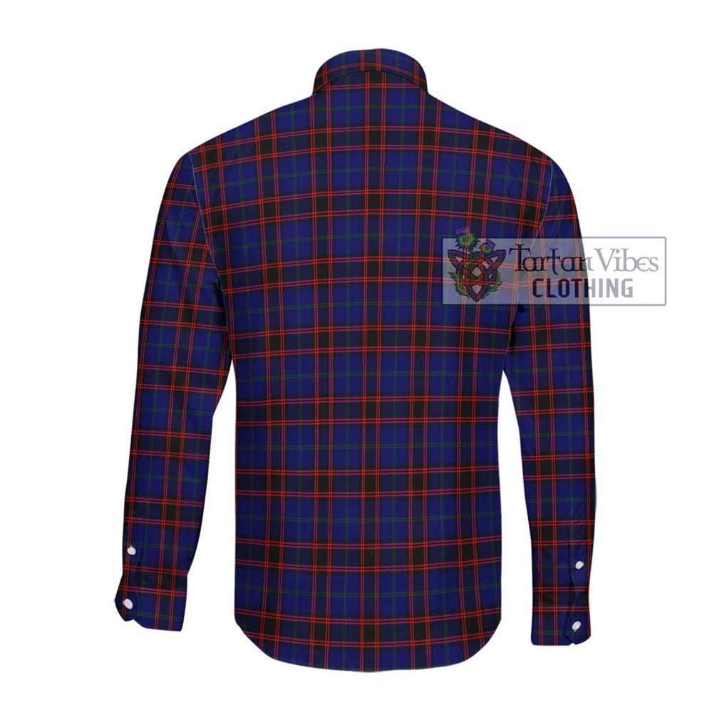 Hume Modern Tartan Long Sleeve Button Shirt with Family Crest DNA In Me Style - Tartanvibesclothing Shop