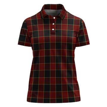 Hungerford RFC Tartan Polo Shirt For Women - Tartan Vibes Clothing