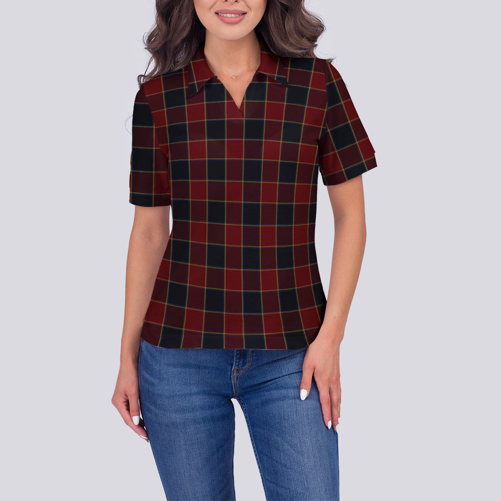 Hungerford RFC Tartan Polo Shirt For Women - Tartan Vibes Clothing