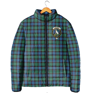 Hunter Ancient Tartan Padded Jacket with Family Crest