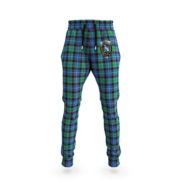Hunter Ancient Tartan Joggers Pants with Family Crest